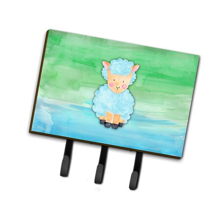 Jensendistributionservices Sheep Lamb Watercolor Leash or Key Holder MI1714530